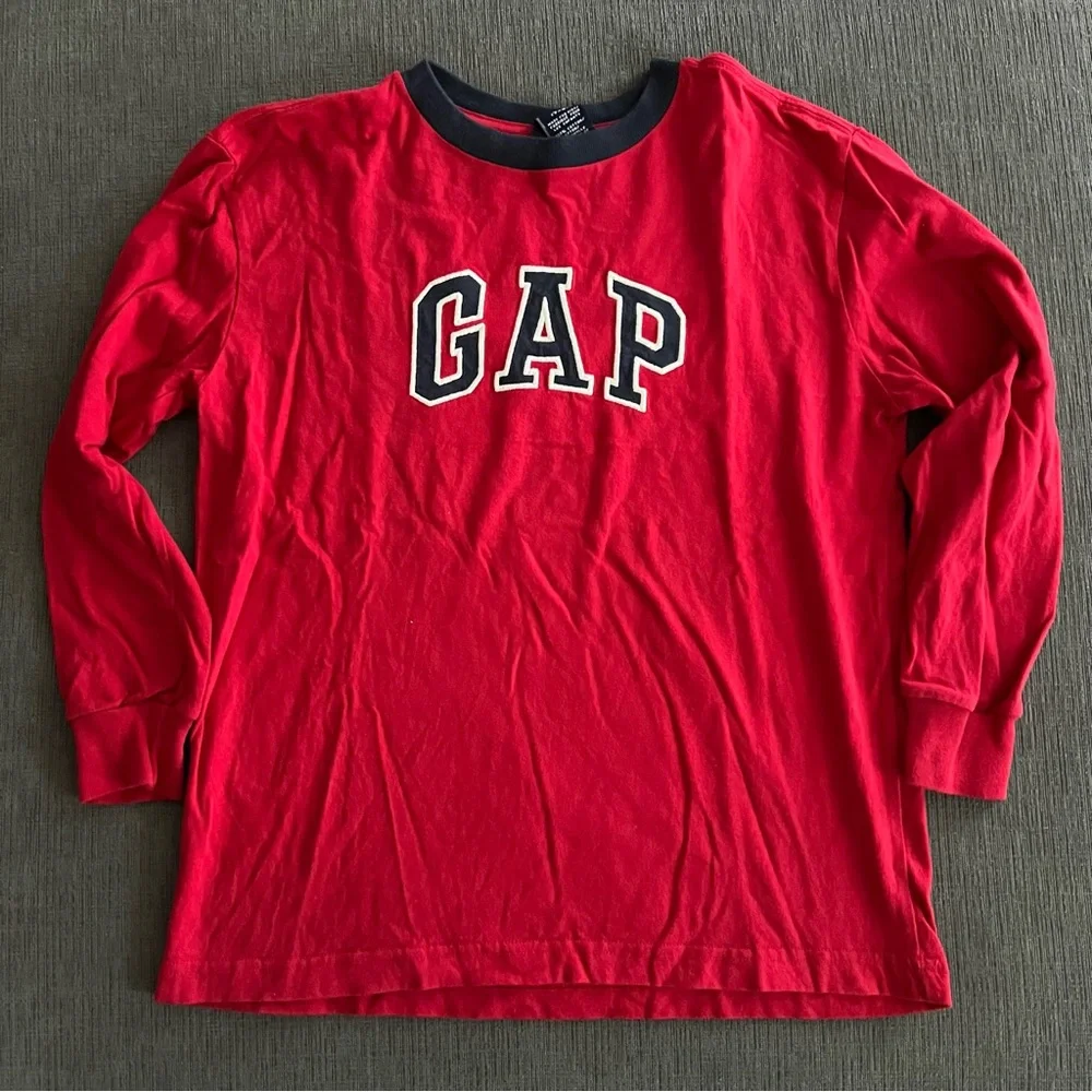 3 Boys GAP KIDS 100% Cotton Shirts 2 NWT Size Medium 7-8